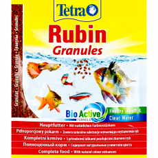 Корм для усиления насыщенности окраса Tetra Rubin Granules гранулы, пакет 15 г