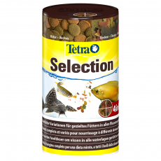 Корм для рыб Tetra Selection 100 мл (хлопья, чипсы, гранулы, вэйфер микс)