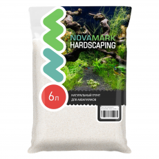 Грунт для аквариума NOVAMARK HARDSCAPING Светлый песок 0,1-0,6 мм (River Light), 6л