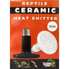 Лампа для обогрева "Lucky herp" Ceramic Heat Lamp, 50 вт, 220В