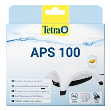 Компрессор Tetra APS 100 для аквариумов 50-100 л, белый