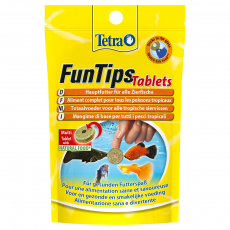 Корм в виде приклеивающихся таблеток Tetra FunTips Tablets, 20 шт (8 г)