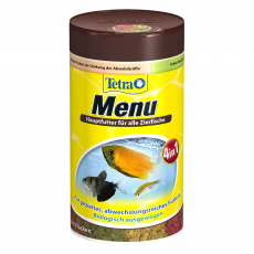 Корм основной из 4-х видов хлопьев Tetra Menu, 100 мл (25 г)