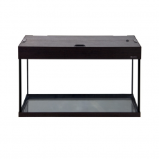 Аквариум AquaPlus LUX П120 (800х350х490-6), 115 л. прямоугольный со светильником LUX 2х18 Вт, венге