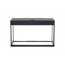 Аквариум AquaPlus LUX П120 (800х350х490-6), 115 л. прямоугольный со светильником LUX 2х18 Вт, черный