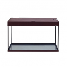 Аквариум AquaPlus 150 (900х350х560-6), 150 л. прямоугольный со светильником LUX 2х25 Вт, махагон
