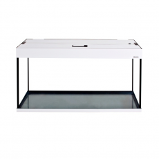 Аквариум AquaPlus 200 (1000х400х560-6/8), 185 л. прямоугольный со светильником LUX 2х30 Вт, белое дерево