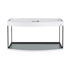 Аквариум AquaPlus LUX Ф170 (1000х400х560-6/8), 170 л. фигурный со светильником LUX 2х30 Вт, белое дерево
