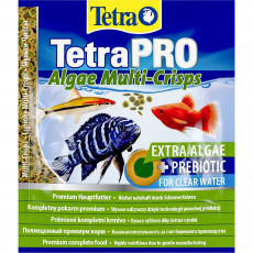 Корм для всех видов рыб со спирулиной Tetra Pro Algae чипсы, пакет 12 г