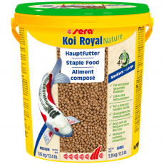 SERA, Корм для прудовых рыб "Koi Royal Nature Medium", 21 л, 5.65 кг, S7123