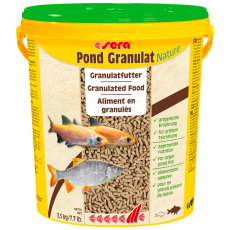 SERA, Корм для прудовых рыб, основной в гранулах "Pond Granulat", ведро, 21 л, 3.5 кг, S7196