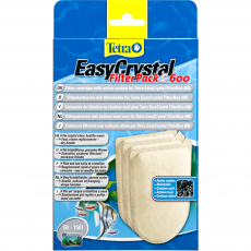Губка для фильтра Tetra EasyCrystal 600 с активированным углём, 3 шт