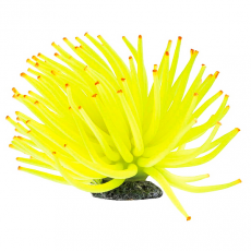 Декорация флуоресцирующая Tetra Glofish Актиния желтая, 4х4х5 см