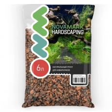 Грунт для аквариума NOVAMARK HARDSCAPING Лавовый песок 0,1-0,5 мм (Premium Lava Sand), 6л