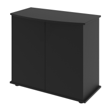 Подставка AquaPlus фигурная 80 (810х360х720) две дверки ДСП, черная, в коробке