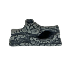 Декорация Полено серое, 12х6х5