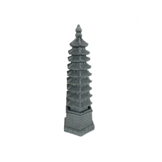 Декор для аквариума Великая башня Вэньчан, 5.2×5.2×16.5 см