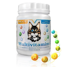 Multivitamins 100 г Витаминно - минеральный комплекс для кошек