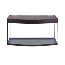 Аквариум AquaPlus Ф-170 LUX LED (101х41х56 см) стекло 6/8 мм, венге, 161 л., аквар. коврик