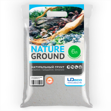UDECO River Marble - Натуральный грунт Мраморный песок1-2 мм, 6 л