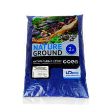 UDeco Color Ultramarine 1-2 мм, 2 л - Цветной грунт "Ультрамарин" для аквариума и террариума
