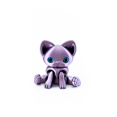 Игрушка подвижная 3D принтер Кот Бусик, цвет в ассортименте