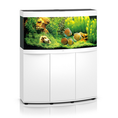 JUWEL Аквариум с тумбой панорамный Vision 260 Set LED, 260л, белый, 1210х460х640мм/1210х460