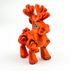 Игрушка подвижная 3D принтер Олень бегун, цвет в ассортименте