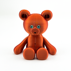 Игрушка подвижный 3D принтер Медведь Тедди, цвет в ассортименте