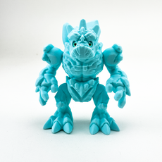Игрушка подвижная 3D принтер Ледяной Голем, цвет в ассортименте