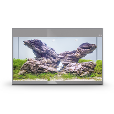 Аквариум AQUAEL GLOSSY 100 D&N серый, 215 л (ПОД ЗАКАЗ)