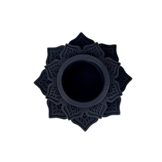 Фигурка Цветок, шунгит