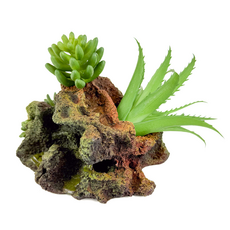 Декорация Риф с растениями  17х11х10