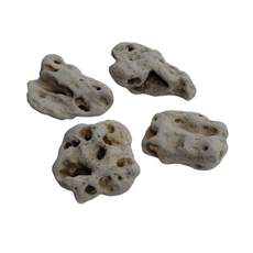 DECOTOP Cheese Box S - Набор камней 5-15 см для аквариумов и террариумов, 3 кг/4 л