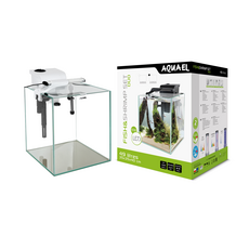 Aквариум AQUAEL FISH&SHRIMP SET DUO D&N 35, 49 л, белый
