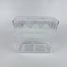 Отсадник для рыб горизонтальный, пластиковый, 17.5х18х7,5 см