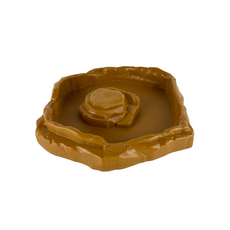 Поилка NomoyPet пластиковая L, 190х183х33 мм, коричневая