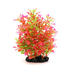 Растение пластиковое Aquanimal Гигрофила оранжевая, 9x5x18 см