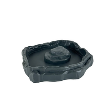 Поилка NomoyPet пластиковая L, 190х183х33 мм, серая