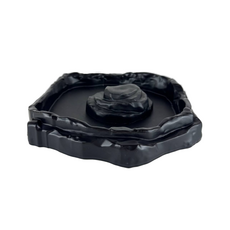 Поилка NomoyPet пластиковая L, 190х183х33 мм, черная