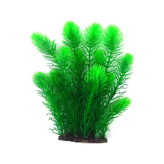 Растение пластиковое Aquanimal Погостемон зеленый, 10x8x25 см