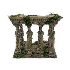 Декорация для аквариума Статуи Афинского Акрополя, 18х10х17 см