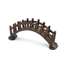 Декор Aquanimal Декорация Деревянный мостик, 18х4.5х7 см