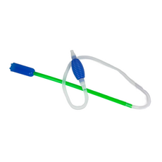 Сифон для аквариума с грушей и краном, 1.7 м (с гофрой)