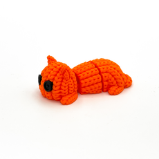 Игрушка подвижная 3D принтер Котик Чак макси на блистере, в ассортименте