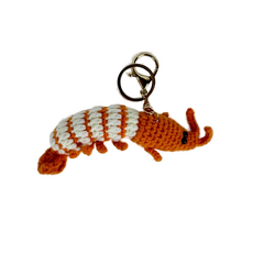Брелок Креветка вязаная
