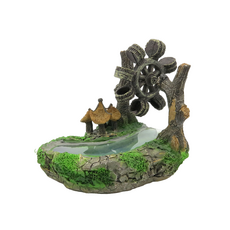 Декор Aquanimal Декорация Водяная мельница, 14x11x12 см