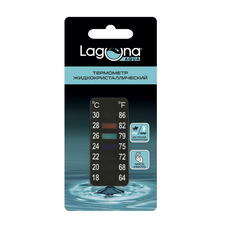 Термометр Laguna жидкокристаллический LCD4, 40х12х2 мм
