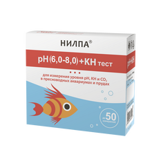Тест pH+kH НИЛПА для измерения уровня pH, kH и CO2