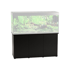 Подставка Biodesign АТОЛЛ 500 (черная шагрень) комплект с фасадами, ЛДСП 16/22 мм, 151х56х82 см,  рег. опоры (без винтов)